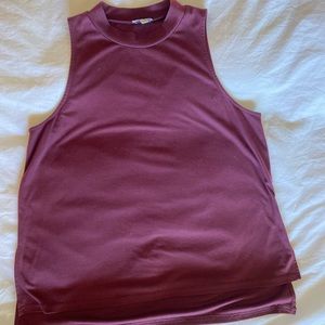 Sleeveless Turtleneck Top